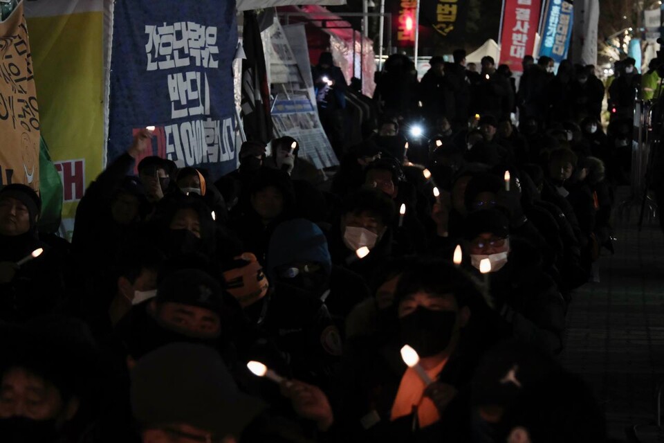“절박한 심정으로 노조법 개정 투쟁 함께하자”